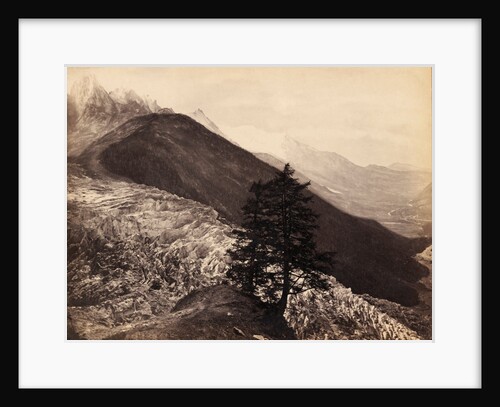 Glacier des Bois Mt Blanc by Francis Frith & Co.