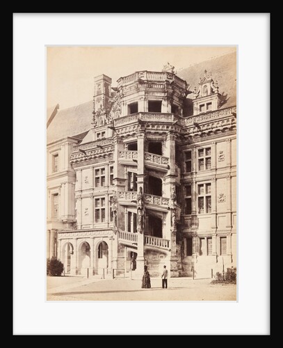 Blois Castle, Octagonal Stairs by Francis Frith & Co.