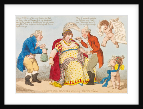 Theatrical Doctors recovering Clara's Notes by S. W. Fores