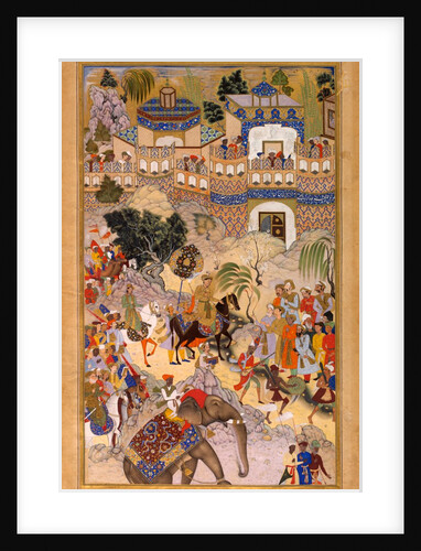 Akbar's Triumphant Entry into Surat by Farrukh