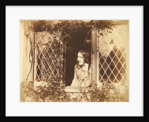 Agnes Chamberlain at the Window, Bredicot Court by Benjamin Brecknell Turner