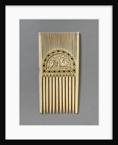 Comb depicting Sagittarius shooting Capricorn by Unknown