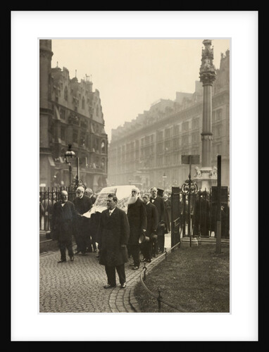 Pall-bearers leading the cortege at the funeral of The Right Hon. W E Gladstone by S.B. Bolas