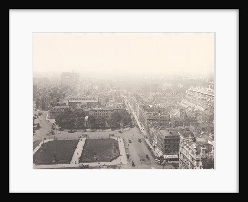 Houses of Parliament in Westminster seen from the top of the Clock Tower by Benjamin Stone
