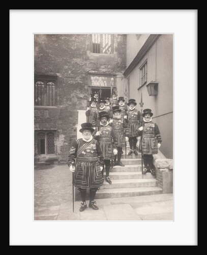 Yeomen of the Guard at the Royal Maundy Ceremony by Benjamin Stone