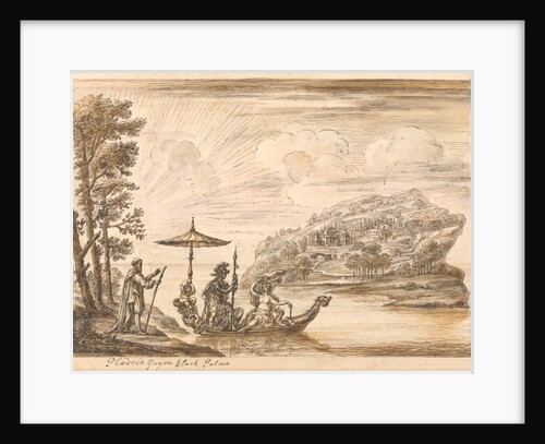 Guyon leaves the Palmer and crosses the Idle Lake with Phedria by William Kent