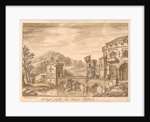 Arthegal fights the Sarazin Polente by William Kent