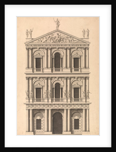 Design of Whitehall Palace by William Kent