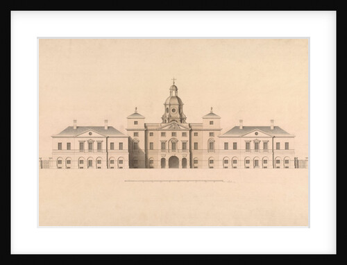 Design of Horse Guard facing Whitehall by William Kent