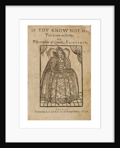 The Troubles of Queene Elizabeth by Anonymous