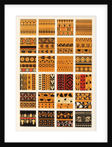 Plate 17 - Greek patterns by Owen Jones