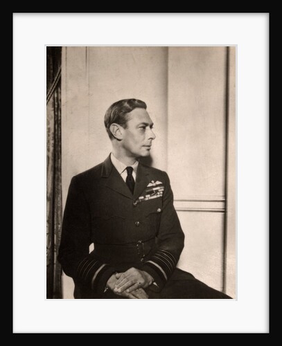 King George VI at Buckingham Palace by Cecil Beaton