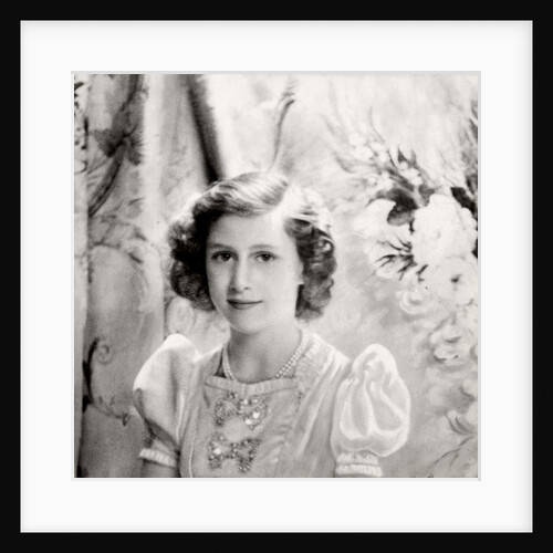 Princess Margaret posing at Buckingham Palace by Cecil Beaton