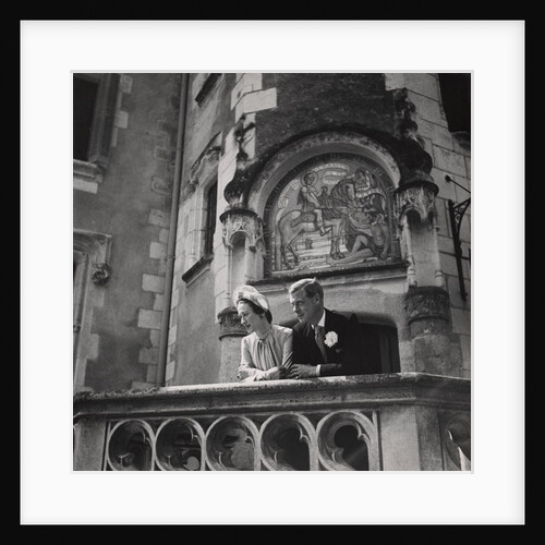 The Duke and Duchess of Windsor on their wedding day by Cecil Beaton