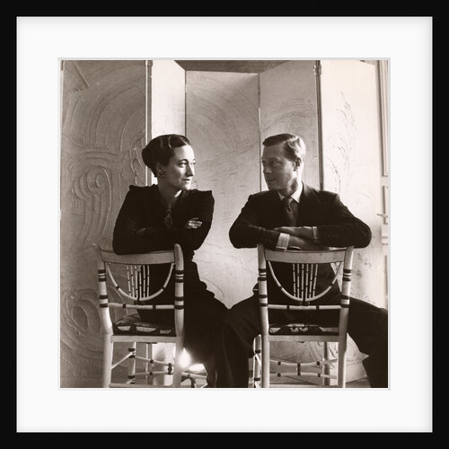 The Duke of Windsor and Mrs Simpson by Cecil Beaton