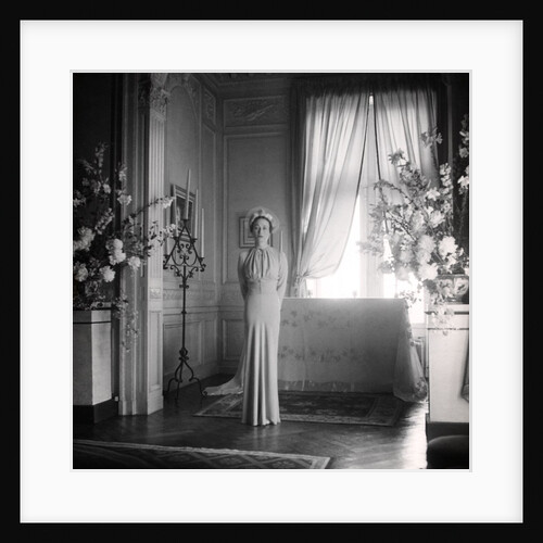 The Duchess of Windsor in day dress by Cecil Beaton