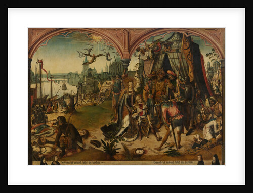 The Martyrdom of St. Ursula and the 11,000 Virgins by Master of the St. Ursula Legend