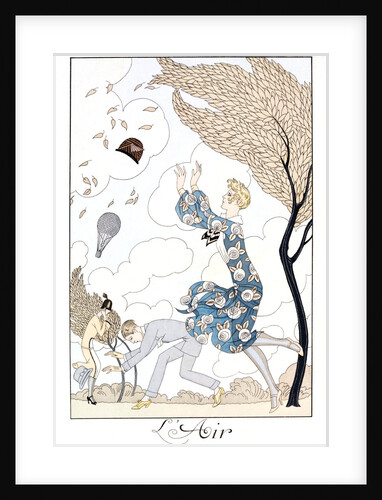 L' Air by George Barbier