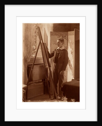 Gilbert Cattley as a boy in an Eton suit drawing by Unknown