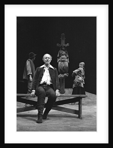 John Gielgud in Edward Bond's Bingo at the Royal Court Theatre by Douglas H. Jeffery