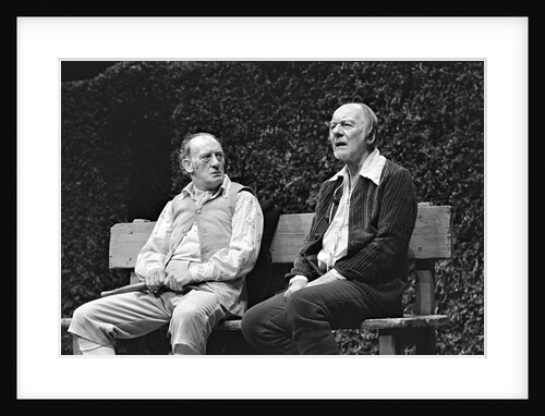 John Gielgud in Edward Bond's Bingo at the Royal Court Theatre by Douglas H. Jeffery