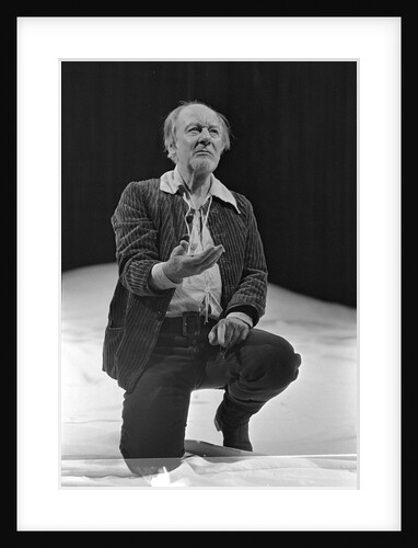 John Gielgud in Edward Bond's Bingo at the Royal Court Theatre by Douglas H. Jeffery