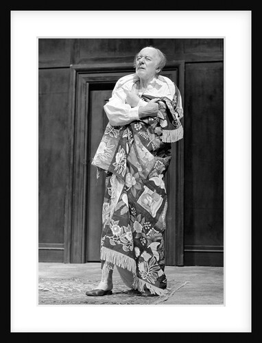 John Gielgud in Edward Bond's Bingo at the Royal Court Theatre by Douglas H. Jeffery