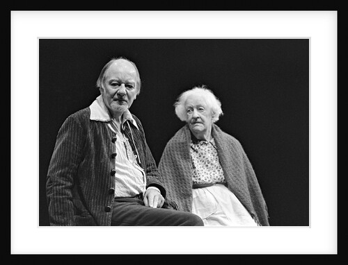 John Gielgud in Edward Bond's Bingo at the Royal Court Theatre by Douglas H. Jeffery
