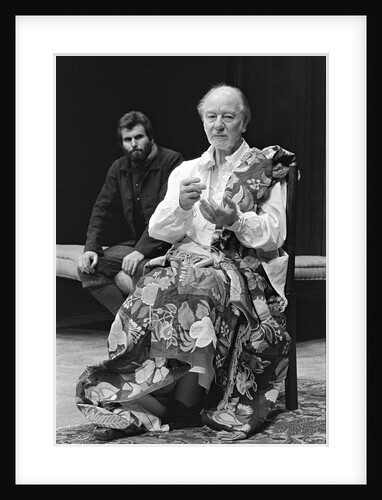 John Gielgud in Edward Bond's Bingo at the Royal Court Theatre by Douglas H. Jeffery