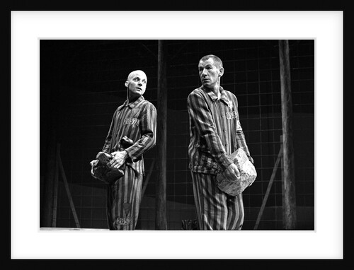 Michael Cashman and Ian McKellen in Martin Sherman's Bent at the National Theatre by Douglas H. Jeffery