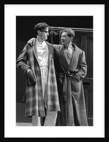 Paul Rhys and Ian McKellen in Martin Sherman's Bent at the National Theatre by Douglas H. Jeffery