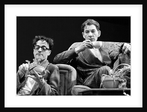 Paul Rhys and Ian McKellen in Martin Sherman's Bent at the National Theatre by Douglas H. Jeffery
