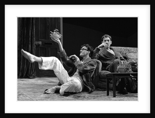 Paul Rhys and Ian McKellen in Martin Sherman's Bent at the National Theatre by Douglas H. Jeffery