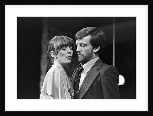 Alison Steadman and John Salthouse in Mike Leigh's Abigail's Party at Hampstead Theatre by Douglas H. Jeffery