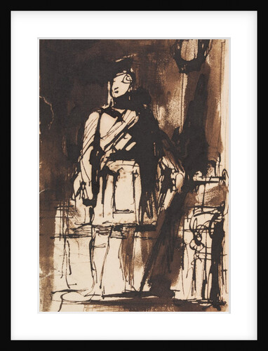 Sketch for a portrait of King George IV by David Wilkie