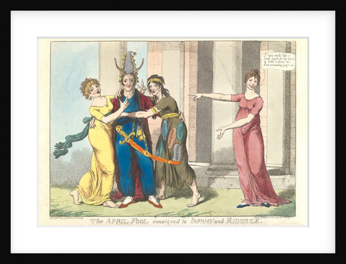 The April Fool consigned to Infamy and Ridicule by James Gillray