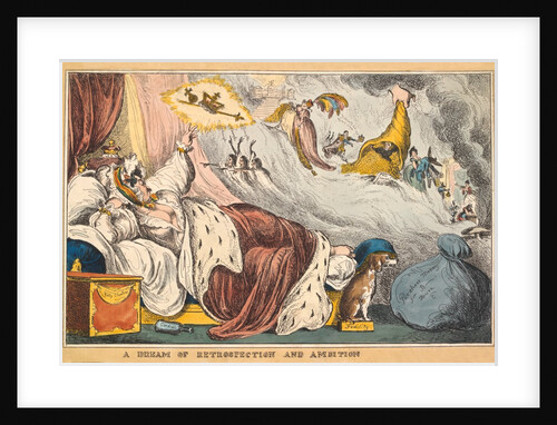 A Dream of Retrospection and Ambition by William Heath