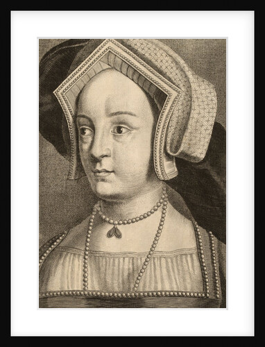 Three quarter profile portrait of Queen Mary I by Unknown