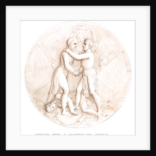 Design for a Waterloo Medal by Thomas Stothard
