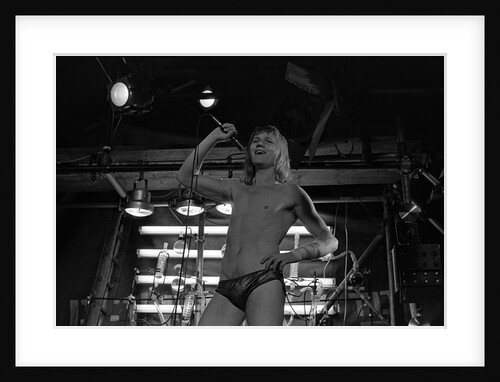 Rayner Bourton in Richard O'Brien's The Rocky Horror Show, at the Royal Court Theatre by Douglas H. Jeffery