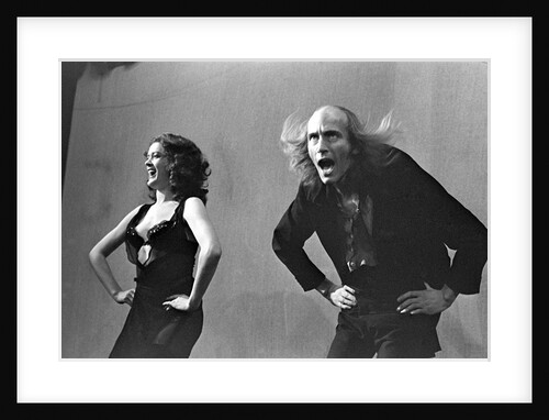Patricia Quinn and Richard O'Brien in Richard O'Brien's Rocky Horror Show at the Royal Court Theatre by Douglas H. Jeffery