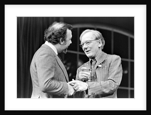 Ralph Richardson in Harold Pinter's No Man's Land at the Old Vic Theatre by Douglas H. Jeffery