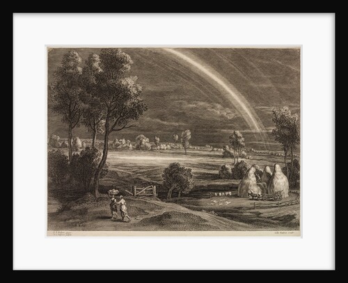 Petits Paysages de Rubens by Schelte Bolswert