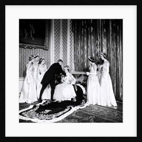 Queen Elizabeth II, Coronation day by Cecil Beaton