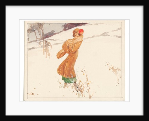 Drawing in the Snow by J. MacWilson