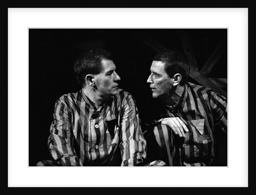 Ian McKellen and Tom Bell in Martin Sherman's Bent, at the Royal Court Theatre by Douglas H. Jeffery