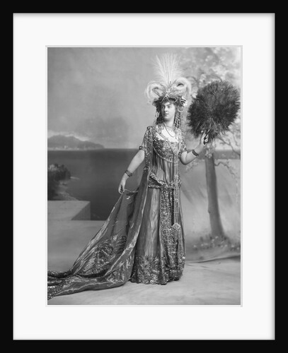 Daisy Princess of Pless as Queen of Sheba-Cleopatra by Lafayette Portrait Studios