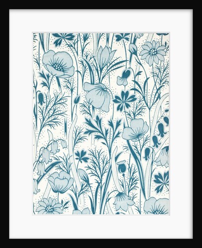 Field Flowers, furnishing fabric by Anonymous