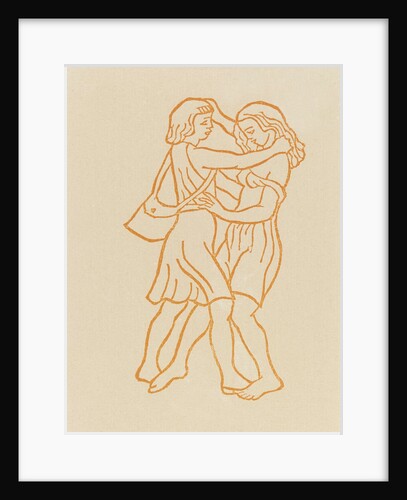 Girls dancing by Aristide Maillol