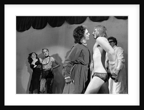Patricia Quinn, Nell Campbell, Tim Curry and Rayner Bourton in Richard O'Brien's The Rocky Horror Show, at the Royal Court Theatre by Douglas H. Jeffery